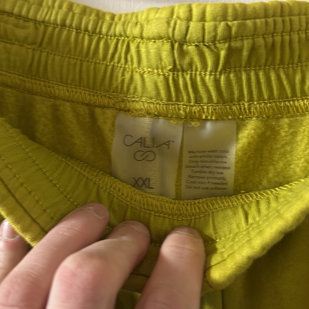 CALIA Everyday Fleece Jogger Pant: GREEN: NEW WITH TAGS: SIZE XXL - Picture 4 of 6